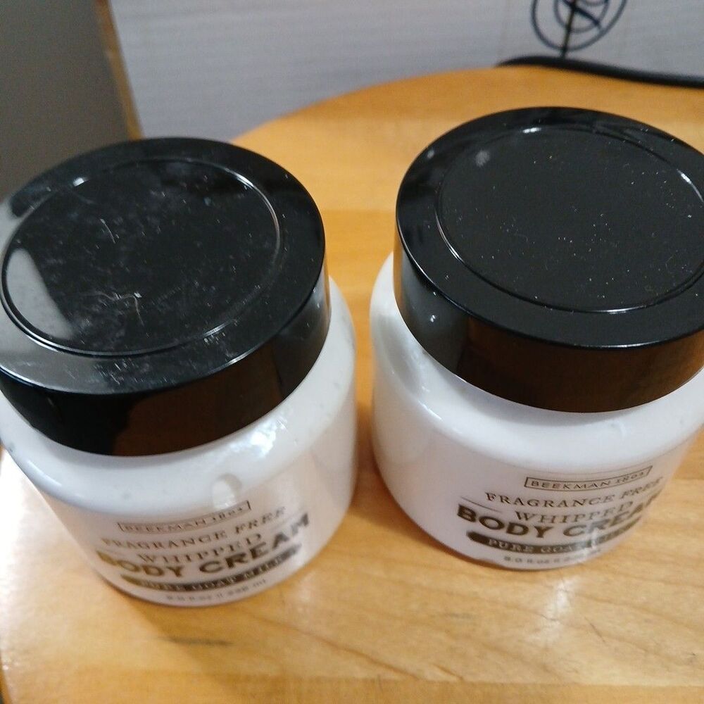 2X-Beekman 1802 Pure Goat Milk Whipped Body Cream, Fragrance-Free 8 fl oz NO BOX - Picture 5 of 9